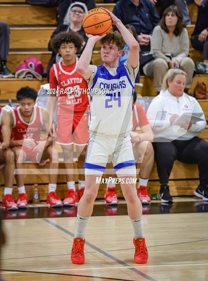 Thumbnail 3 in Capital Christian vs. Clayton Valley Charter (The Block Party Showcase at Sheldon) photogallery.