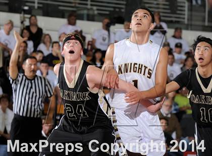 Thumbnail 1 in Oak Park vs. St. Francis (CIF SS DIIIA Final) photogallery.