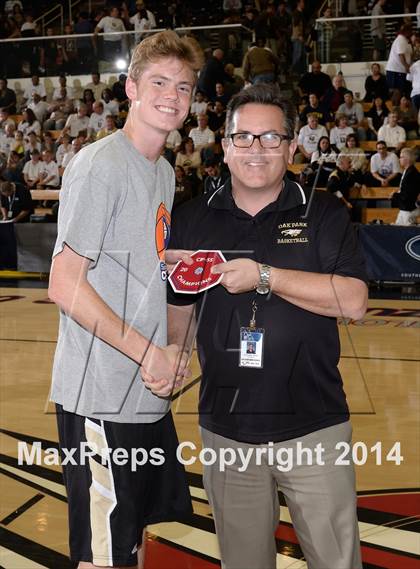 Thumbnail 3 in Oak Park vs. St. Francis (CIF SS DIIIA Final) photogallery.