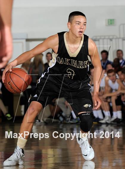 Thumbnail 3 in Oak Park vs. St. Francis (CIF SS DIIIA Final) photogallery.