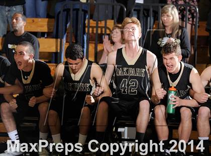 Thumbnail 1 in Oak Park vs. St. Francis (CIF SS DIIIA Final) photogallery.