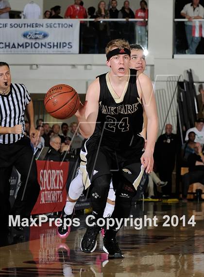 Thumbnail 1 in Oak Park vs. St. Francis (CIF SS DIIIA Final) photogallery.