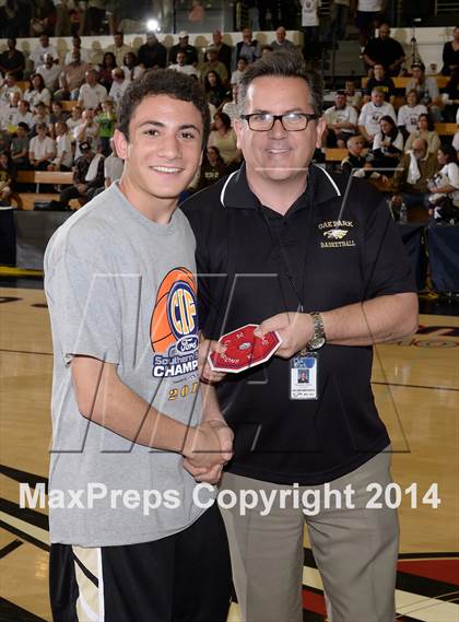 Thumbnail 1 in Oak Park vs. St. Francis (CIF SS DIIIA Final) photogallery.