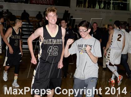 Thumbnail 3 in Oak Park vs. St. Francis (CIF SS DIIIA Final) photogallery.