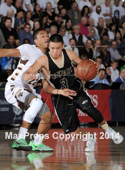 Thumbnail 1 in Oak Park vs. St. Francis (CIF SS DIIIA Final) photogallery.