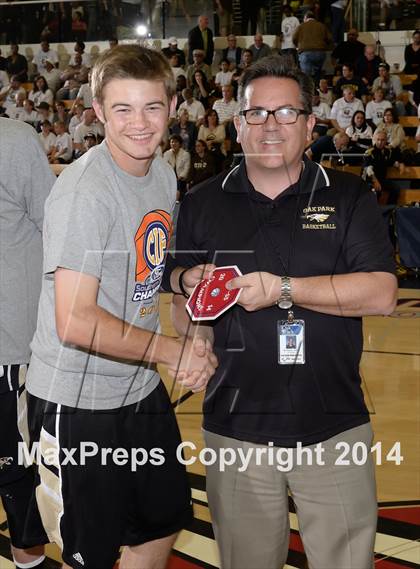 Thumbnail 2 in Oak Park vs. St. Francis (CIF SS DIIIA Final) photogallery.