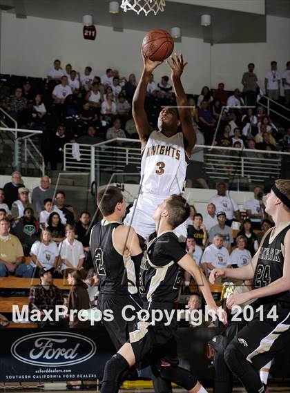 Thumbnail 3 in Oak Park vs. St. Francis (CIF SS DIIIA Final) photogallery.