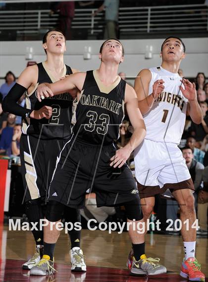 Thumbnail 2 in Oak Park vs. St. Francis (CIF SS DIIIA Final) photogallery.