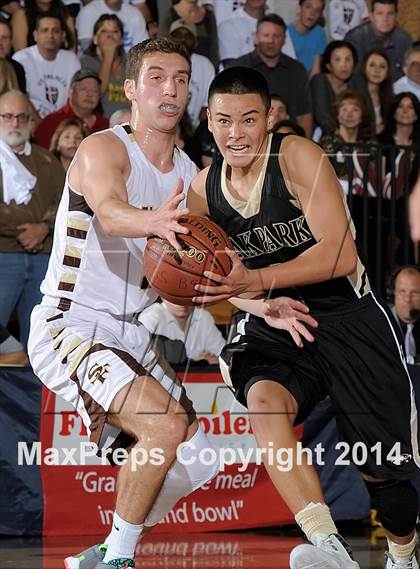 Thumbnail 3 in Oak Park vs. St. Francis (CIF SS DIIIA Final) photogallery.