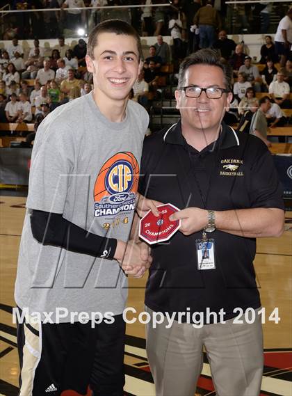 Thumbnail 1 in Oak Park vs. St. Francis (CIF SS DIIIA Final) photogallery.