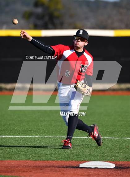 Thumbnail 2 in Pantego Christian vs Mineral Wells (Lloyd Burton Memorial Tournament) photogallery.