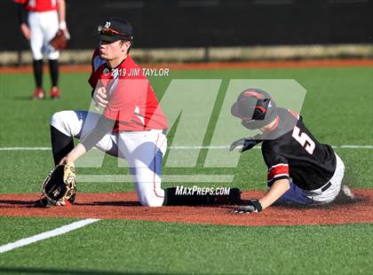 Thumbnail 2 in Pantego Christian vs Mineral Wells (Lloyd Burton Memorial Tournament) photogallery.