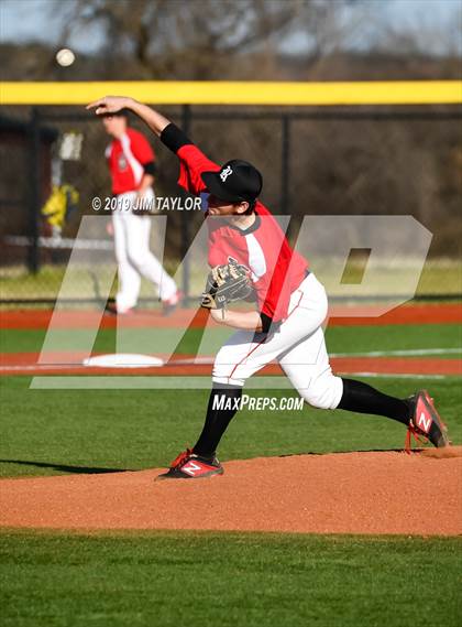 Thumbnail 3 in Pantego Christian vs Mineral Wells (Lloyd Burton Memorial Tournament) photogallery.