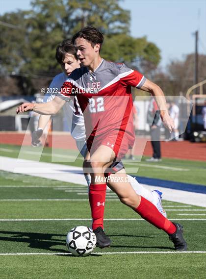 Thumbnail 3 in Lee vs Flour Bluff (Alamo Heights Invitational) photogallery.
