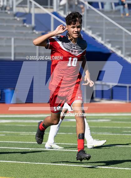Thumbnail 3 in Lee vs Flour Bluff (Alamo Heights Invitational) photogallery.