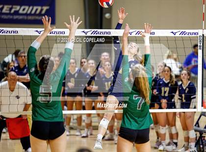 Thumbnail 3 in St. Pius X Catholic vs. Greenbrier (GHSA 5A Championship) photogallery.