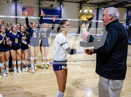 Thumbnail 1 in St. Pius X Catholic vs. Greenbrier (GHSA 5A Championship) photogallery.