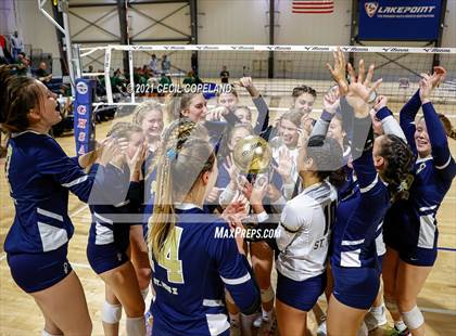 Thumbnail 3 in St. Pius X Catholic vs. Greenbrier (GHSA 5A Championship) photogallery.