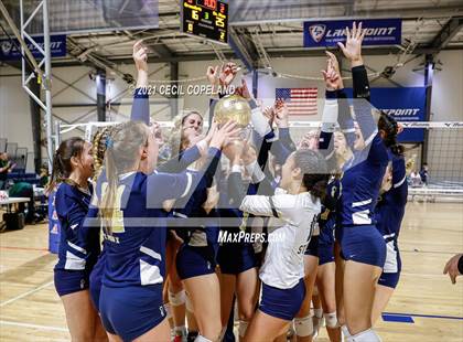 Thumbnail 3 in St. Pius X Catholic vs. Greenbrier (GHSA 5A Championship) photogallery.