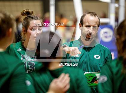 Thumbnail 1 in St. Pius X Catholic vs. Greenbrier (GHSA 5A Championship) photogallery.