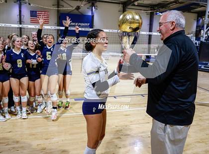 Thumbnail 2 in St. Pius X Catholic vs. Greenbrier (GHSA 5A Championship) photogallery.