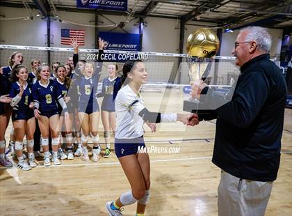 Thumbnail 2 in St. Pius X Catholic vs. Greenbrier (GHSA 5A Championship) photogallery.