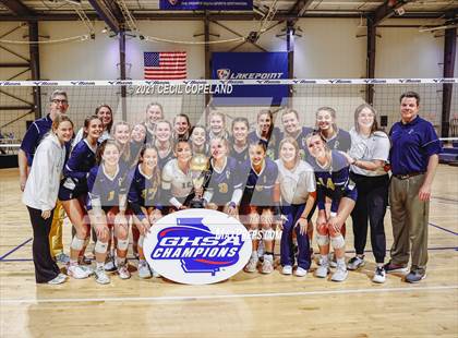 Thumbnail 1 in St. Pius X Catholic vs. Greenbrier (GHSA 5A Championship) photogallery.