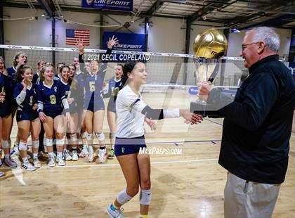 Thumbnail 1 in St. Pius X Catholic vs. Greenbrier (GHSA 5A Championship) photogallery.