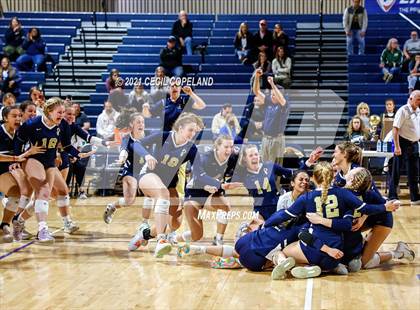 Thumbnail 3 in St. Pius X Catholic vs. Greenbrier (GHSA 5A Championship) photogallery.