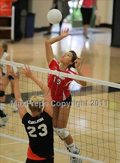 Thumbnail 1 in Redondo Union vs. Santa Ynez (Archbishop Mitty Invitational Tournament) photogallery.