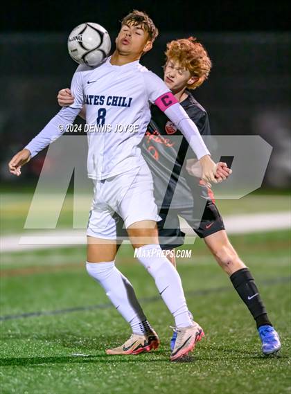 Thumbnail 3 in Gates Chili @ Penfield (NYSPHSAA Section V Class AA Pre-Quarterfinals) photogallery.