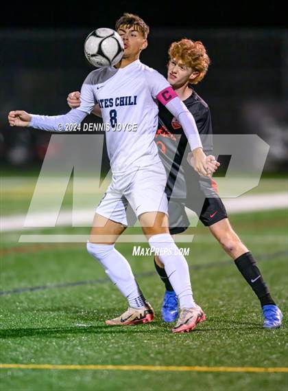 Thumbnail 2 in Gates Chili @ Penfield (NYSPHSAA Section V Class AA Pre-Quarterfinals) photogallery.