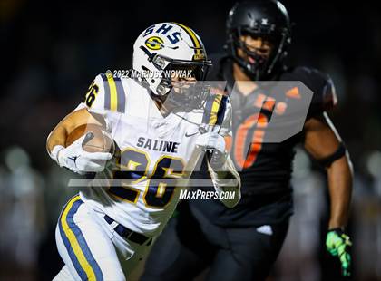 Thumbnail 2 in Saline vs  Belleville (MHSAA District Final) photogallery.