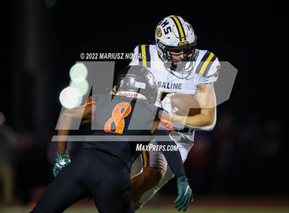 Thumbnail 2 in Saline vs  Belleville (MHSAA District Final) photogallery.