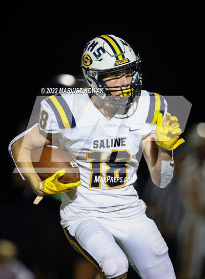 Thumbnail 2 in Saline vs  Belleville (MHSAA District Final) photogallery.