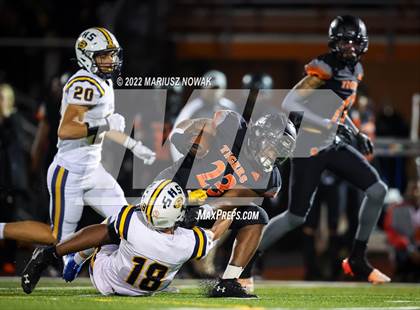 Thumbnail 2 in Saline vs  Belleville (MHSAA District Final) photogallery.