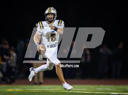 Thumbnail 3 in Saline vs  Belleville (MHSAA District Final) photogallery.
