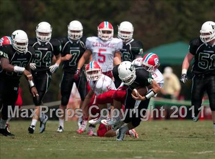 Thumbnail 2 in Charlotte Catholic @ Charlotte Country Day photogallery.