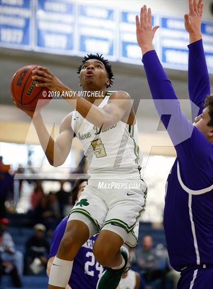 Thumbnail 1 in Notre Dame vs. Darlington photogallery.