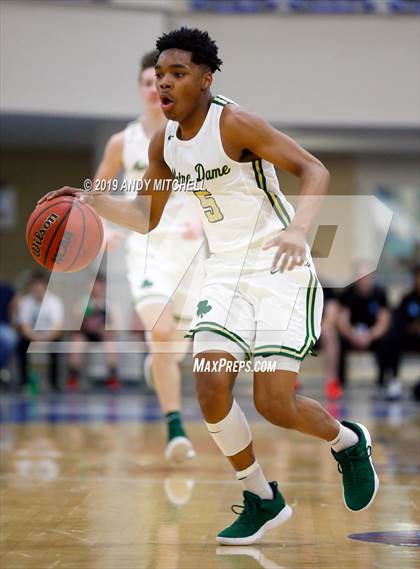 Thumbnail 3 in Notre Dame vs. Darlington photogallery.