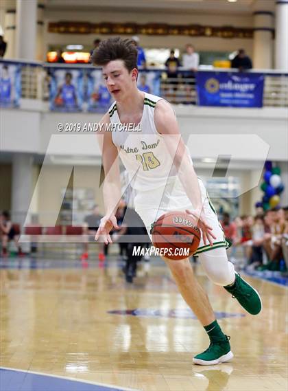 Thumbnail 1 in Notre Dame vs. Darlington photogallery.