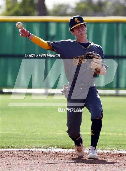 Thumbnail 2 in Crean Lutheran vs. Dakota Ridge (Coach Bob Invitational) photogallery.
