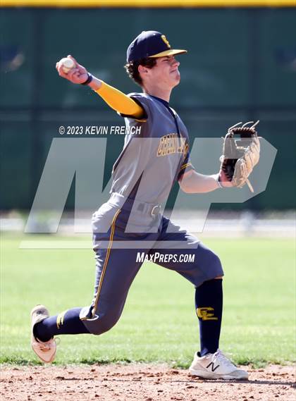 Thumbnail 2 in Crean Lutheran vs. Dakota Ridge (Coach Bob Invitational) photogallery.