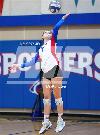 Thumbnail 2 in Lincoln @ Christian Brothers (CIF SJS D3 Playoff) photogallery.
