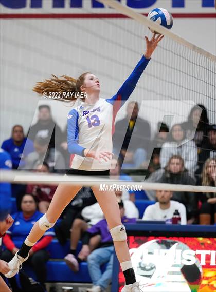 Thumbnail 2 in Lincoln @ Christian Brothers (CIF SJS D3 Playoff) photogallery.