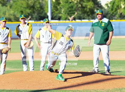 Thumbnail 1 in Gilbert Christian vs. Sabino (AIA 3A Round 1 Playoff) photogallery.