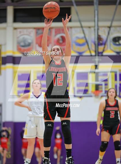Thumbnail 3 in Hodgeman County vs Trego (Trego Purple and Gold Tournament) photogallery.