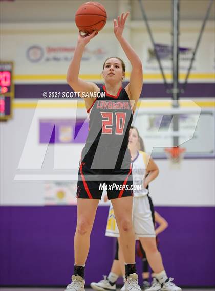 Thumbnail 1 in Hodgeman County vs Trego (Trego Purple and Gold Tournament) photogallery.