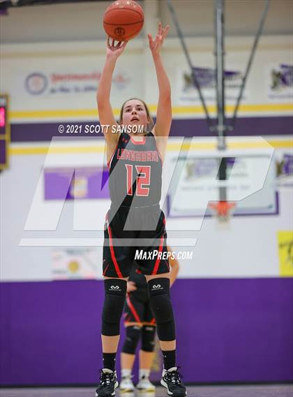 Thumbnail 3 in Hodgeman County vs Trego (Trego Purple and Gold Tournament) photogallery.