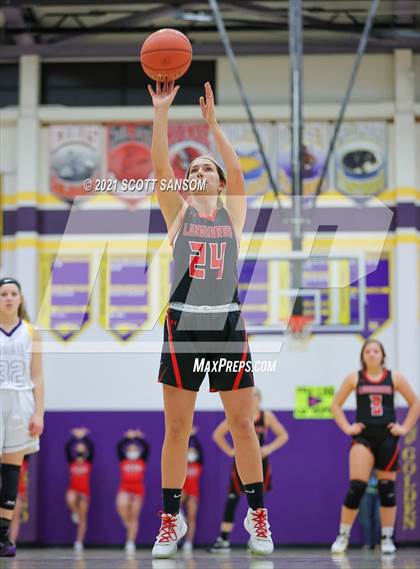 Thumbnail 3 in Hodgeman County vs Trego (Trego Purple and Gold Tournament) photogallery.